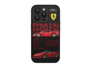 Funda para smartphone Ferrari F40 negra Edición Limitada Calidad Máxima